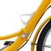Велосипед триколка - 24 цола, Сгъваем, 7 скорости, 3 спирачки, Товарен кош, Жълт цвят